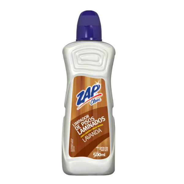 Limpador de Pisos Laminados Lavanda Zap Clean 500 Ml
